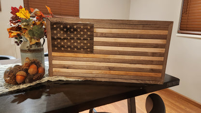 American Flag Pistol Box