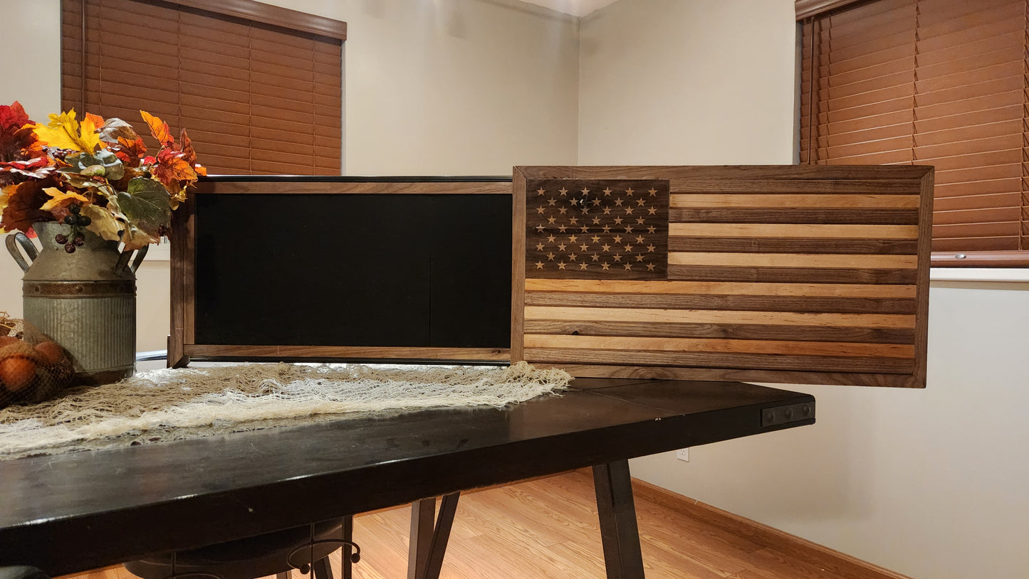 American Flag Pistol Box