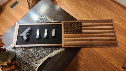 American Flag Pistol Box